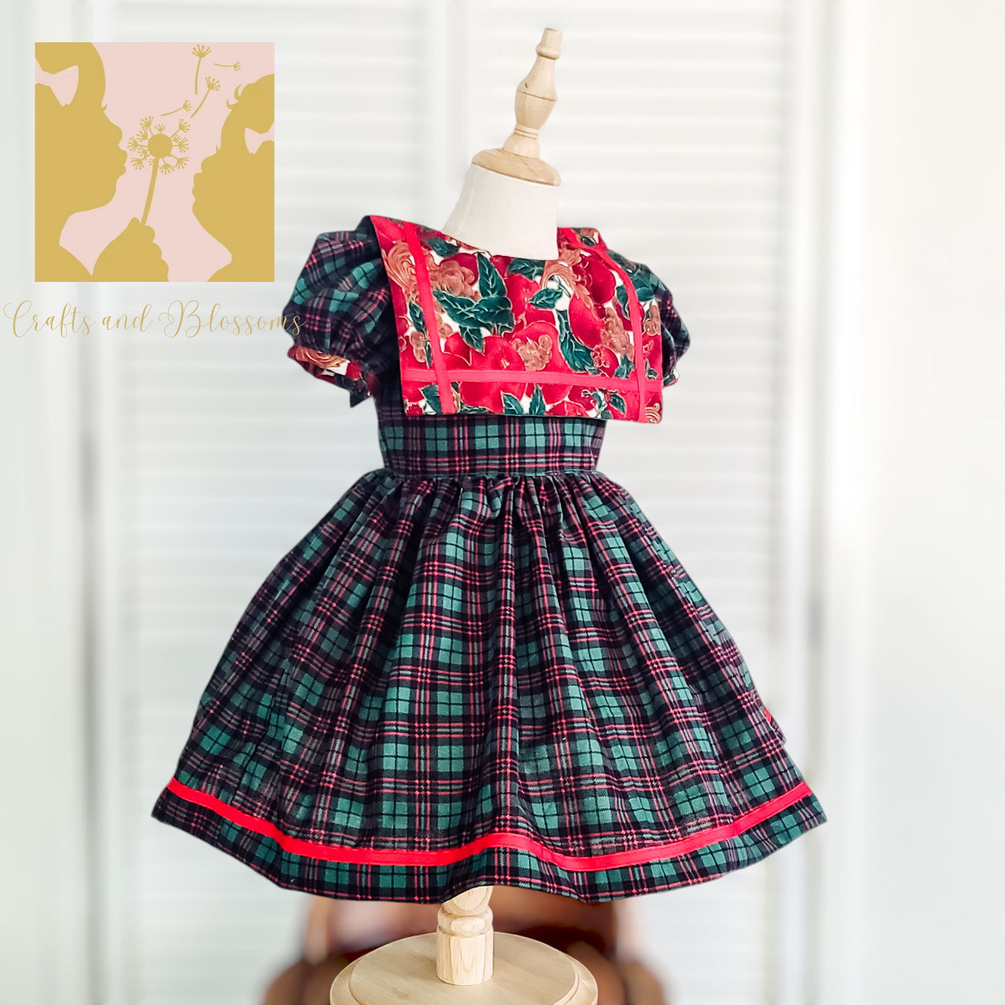 Vintage Tartan Plaid Holiday (RTS)