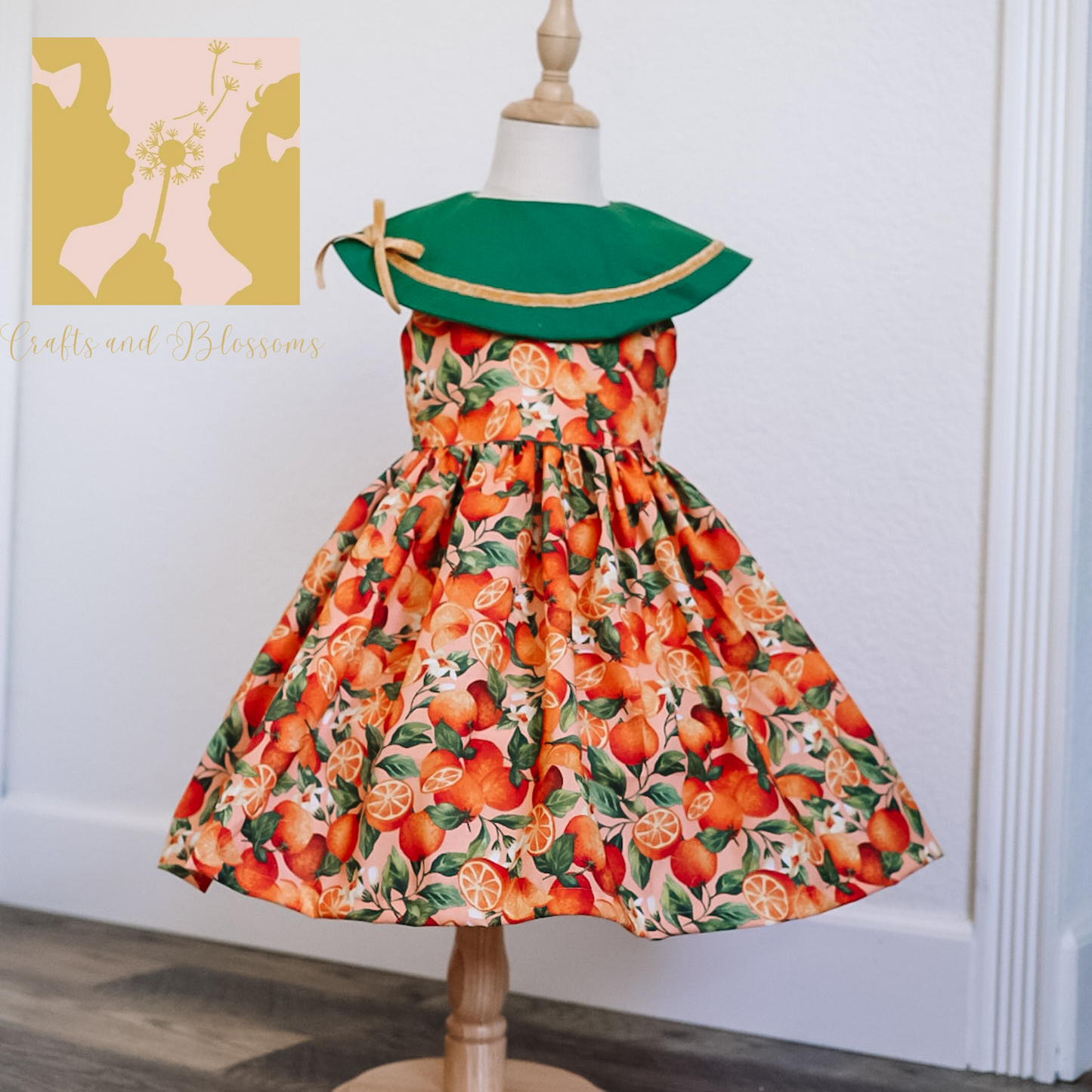 The Clementine Dress (RTS size 7)