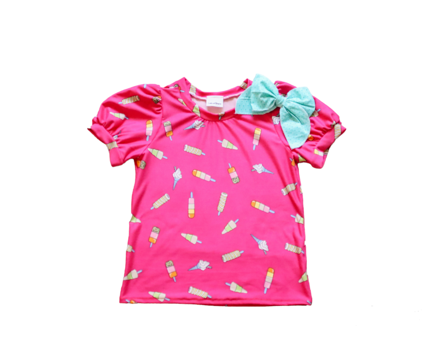 The Emma Blouse- Pink Popsicle