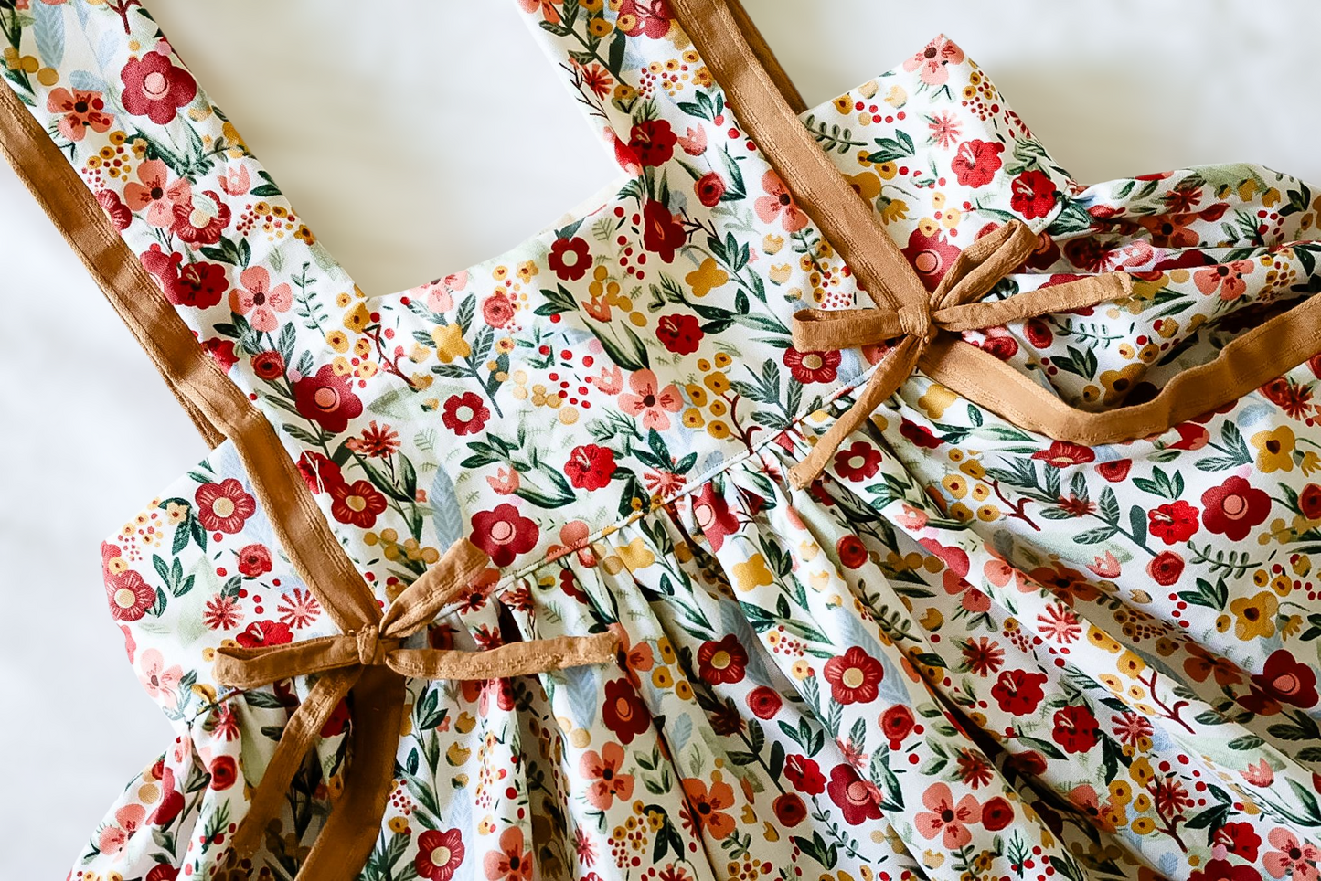 Autumn Floral Pinny