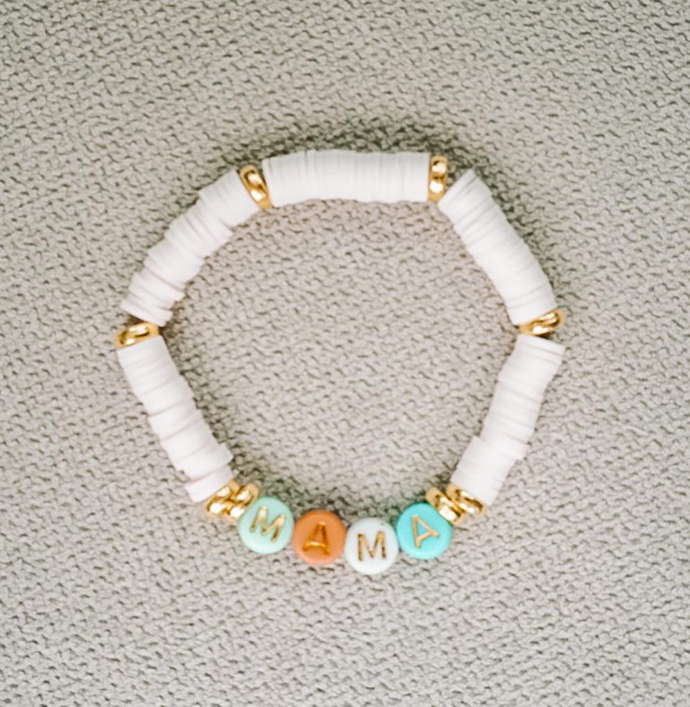 Mama Clay Stacker Bracelets
