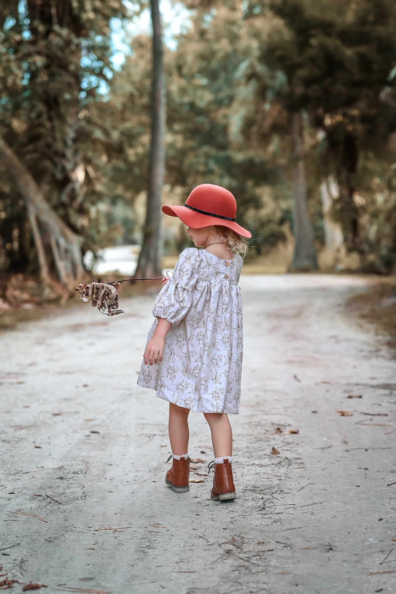 The Amber Dress- Cedar Floral