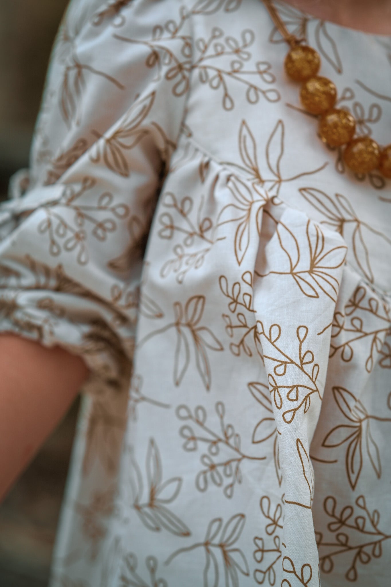 The Amber Dress- Cedar Floral