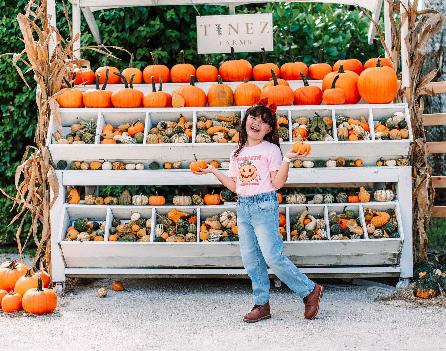 Pumpkin Picking Crew Tee (RTS)