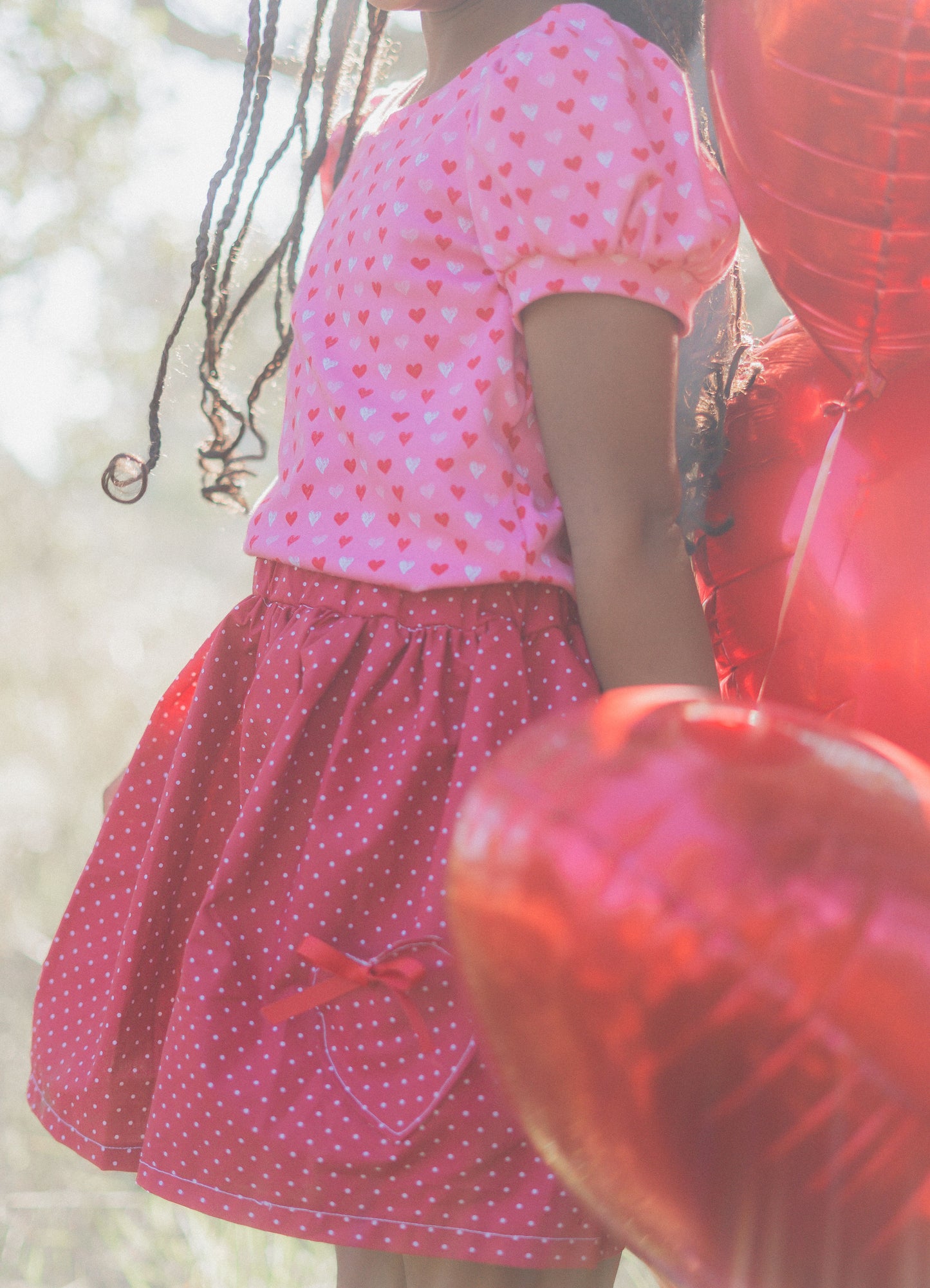 Heart Pocket Skirt