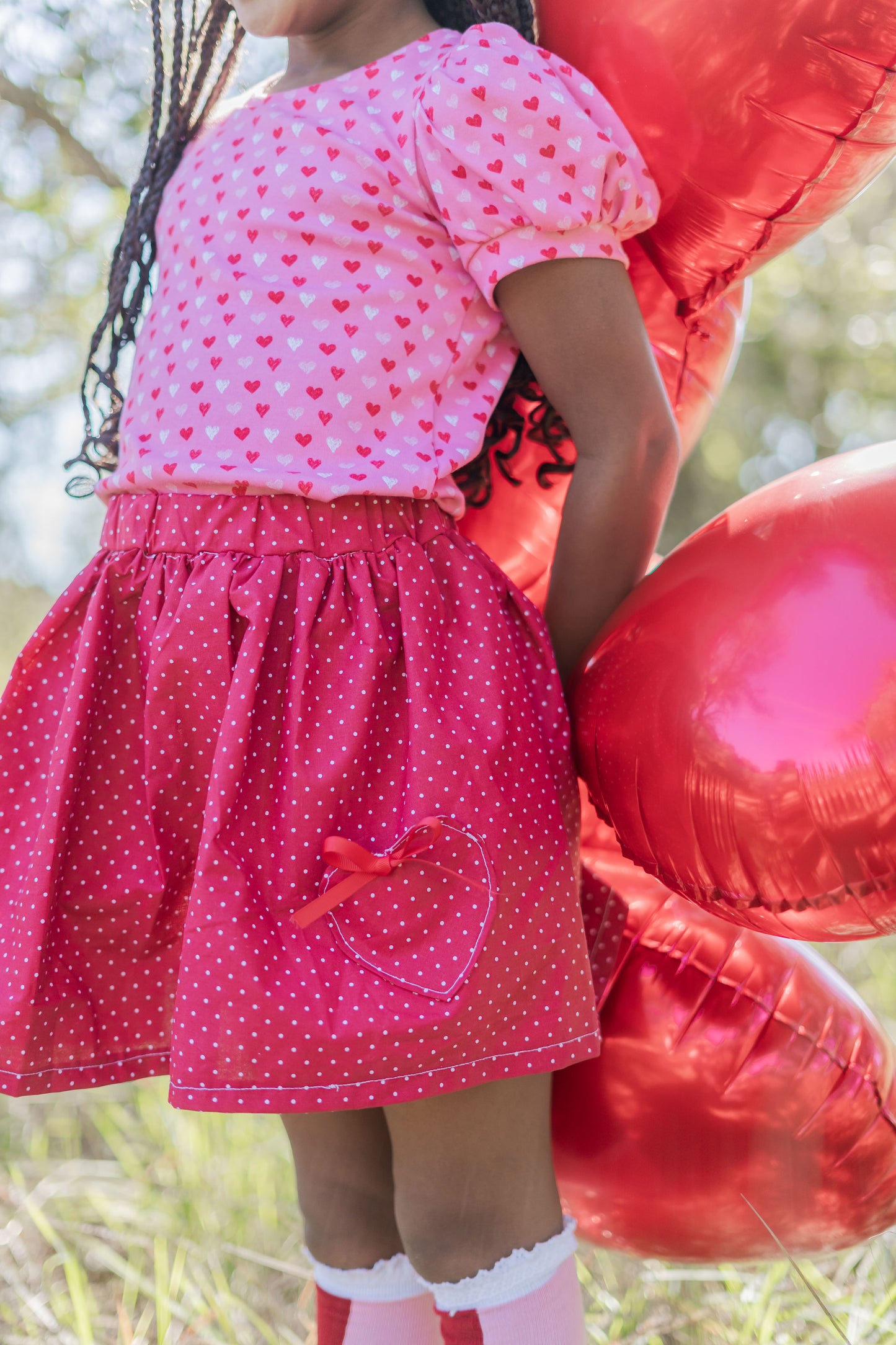 Heart Pocket Skirt