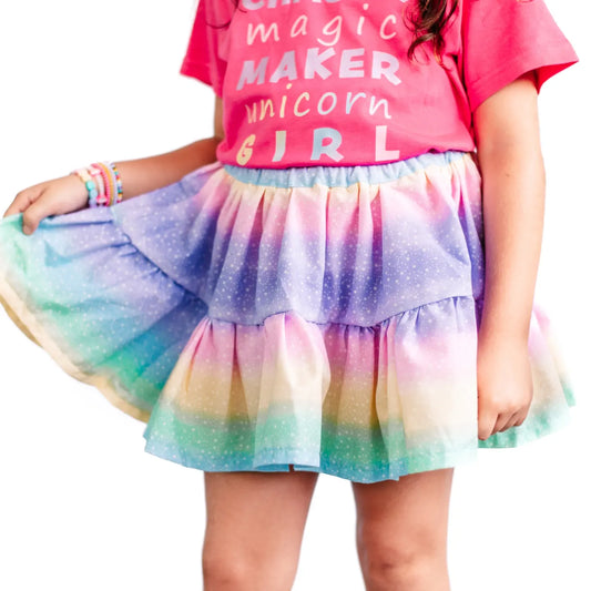 The Stella Skirt-Rainbow