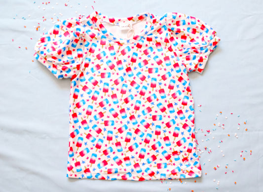 The Emma Blouse- Stars and Popsicles