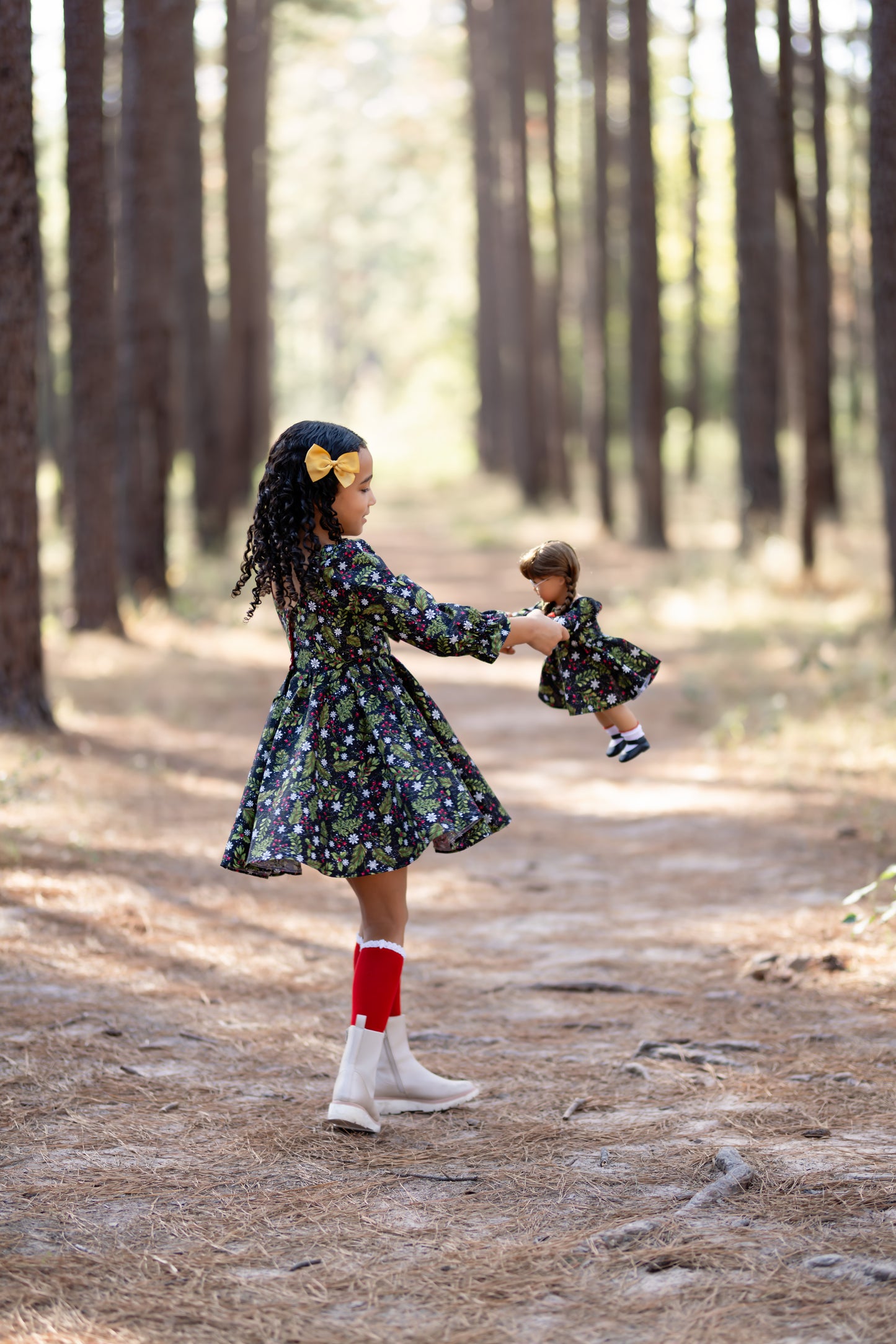 Dolly & Me Matching Holiday Dresses