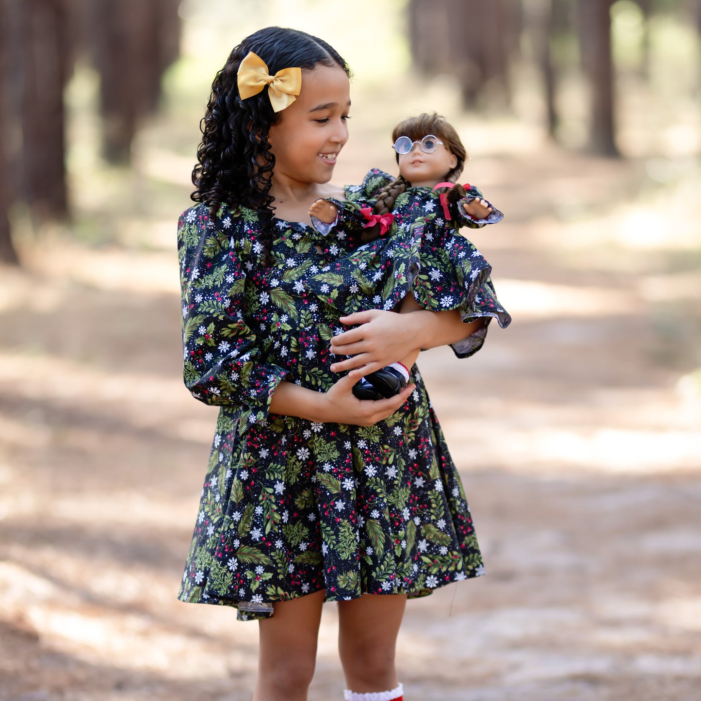 Dolly & Me Matching Holiday Dresses