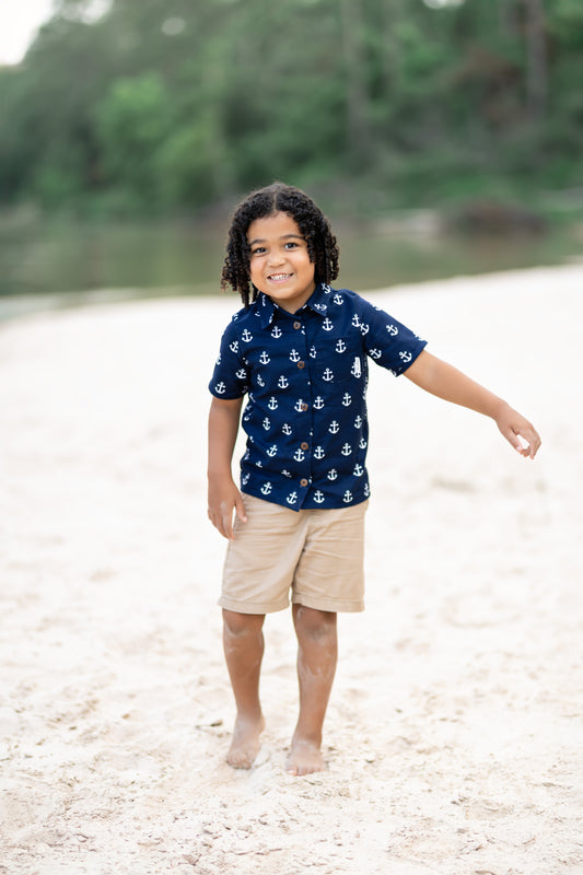 Set Sail Button-Up