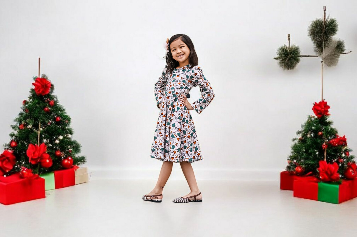 🔥 S’mores & Camping Twirl Dress 🔥