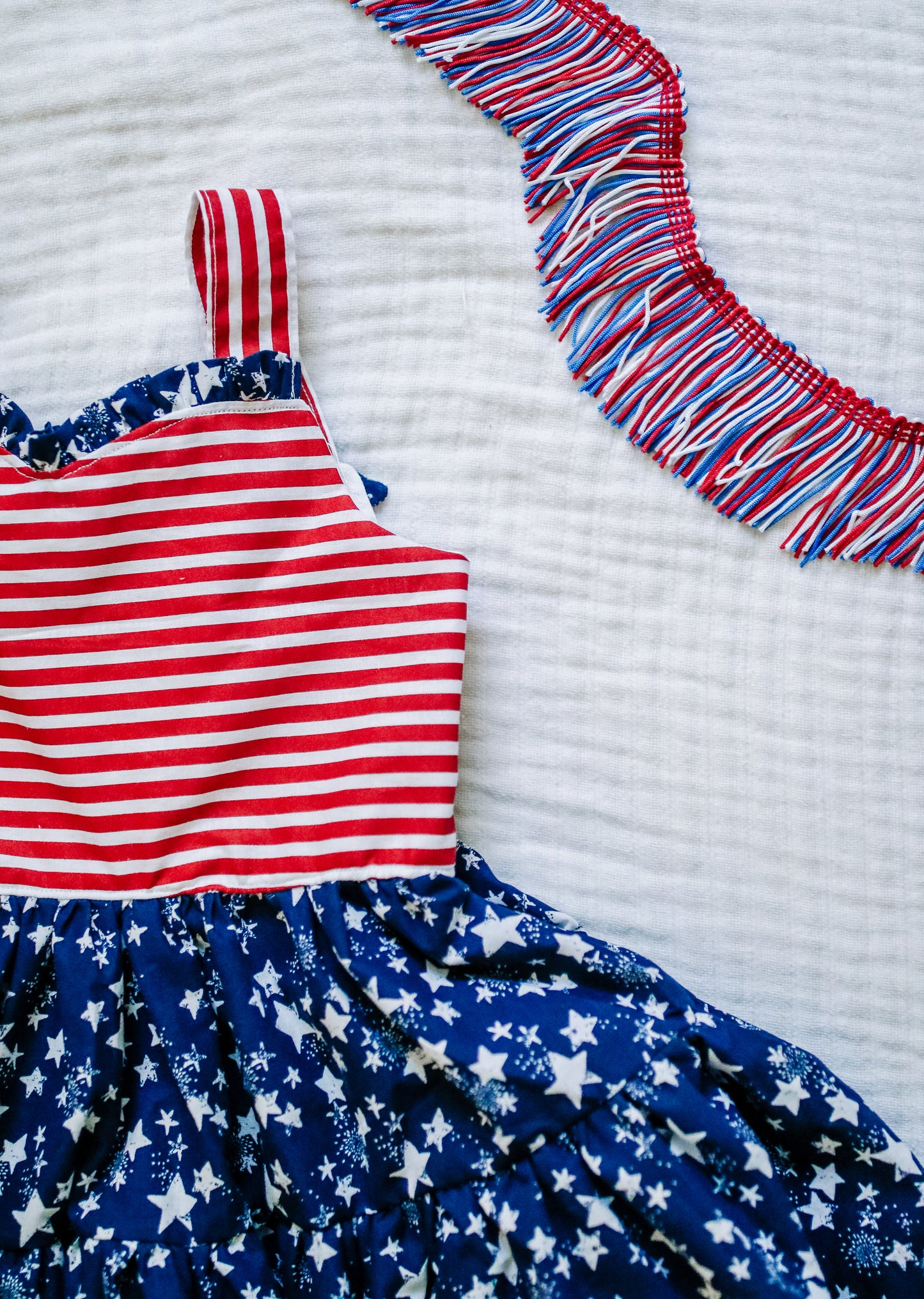 The Miley Dress- Stars and Stripes