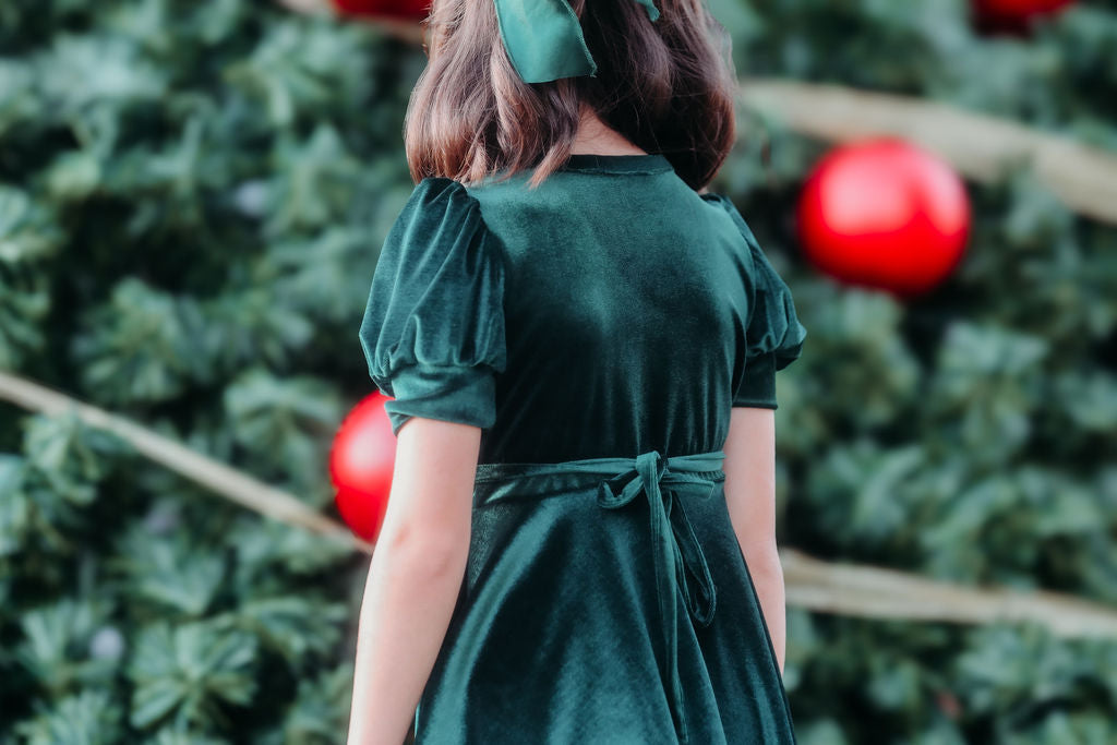 ✨ Velvet Wrap Twirl Dress — Holiday Edition ✨