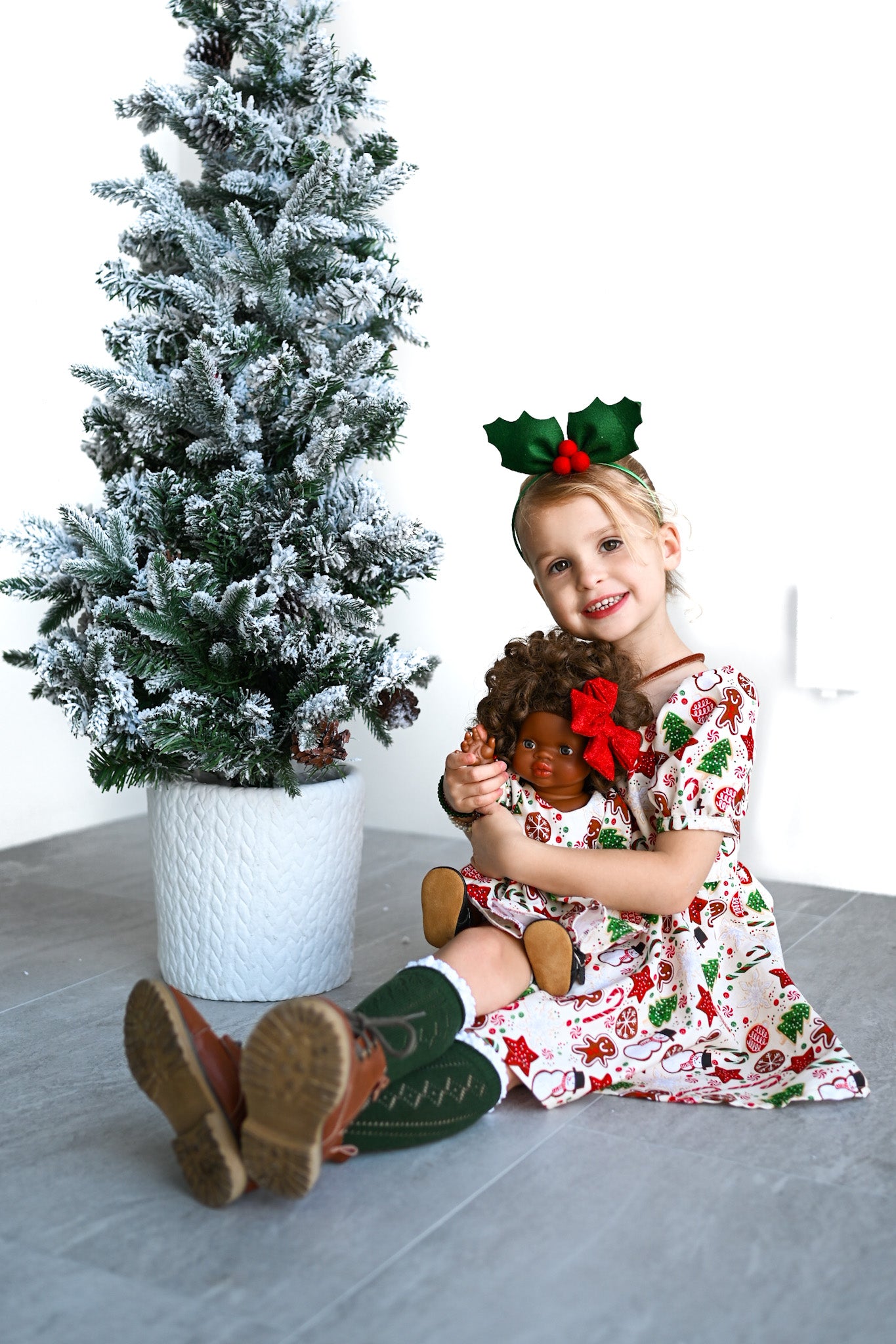 Dolly & Me Matching Holiday Dresses