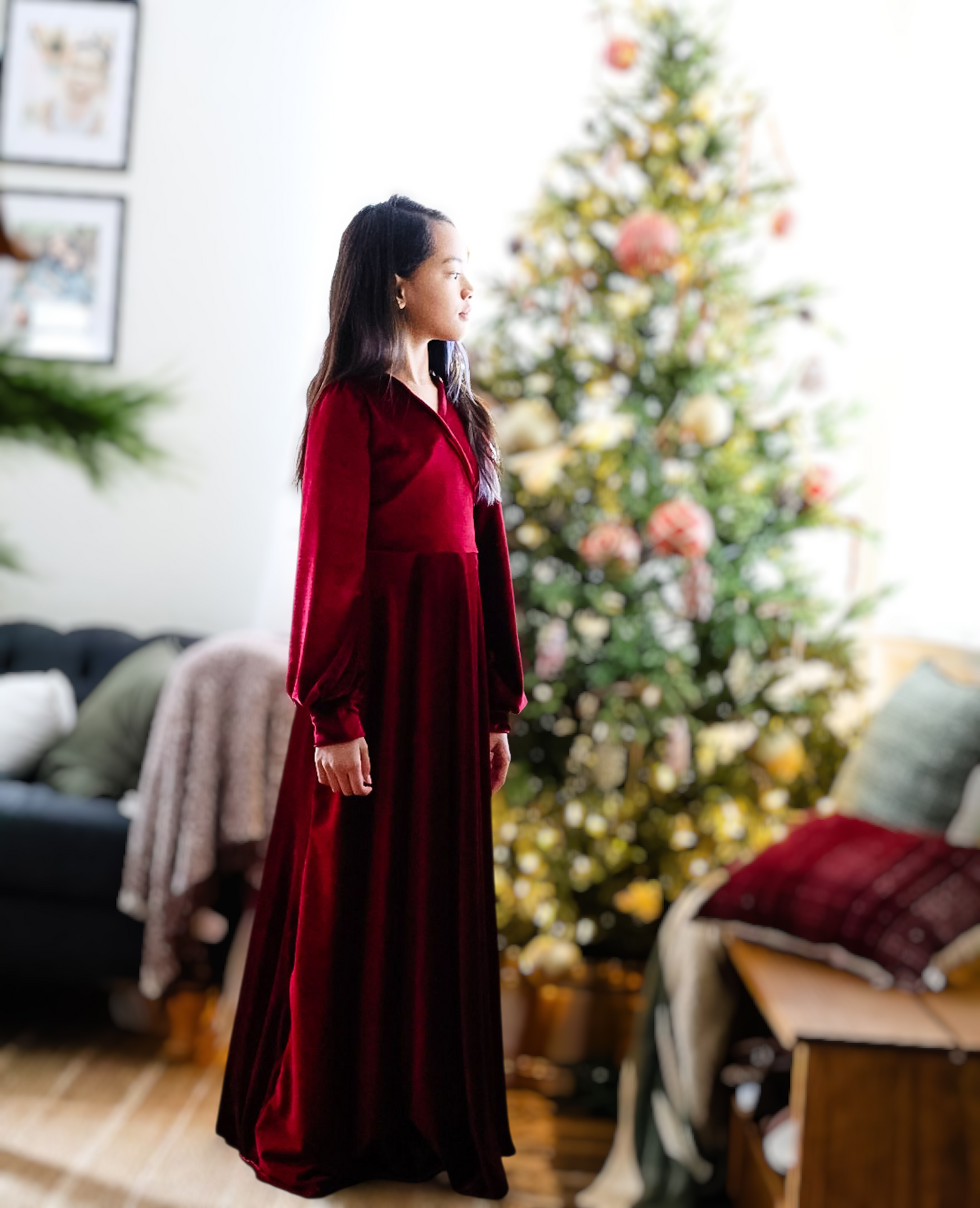 ✨ Velvet Wrap Twirl Dress — Holiday Edition ✨