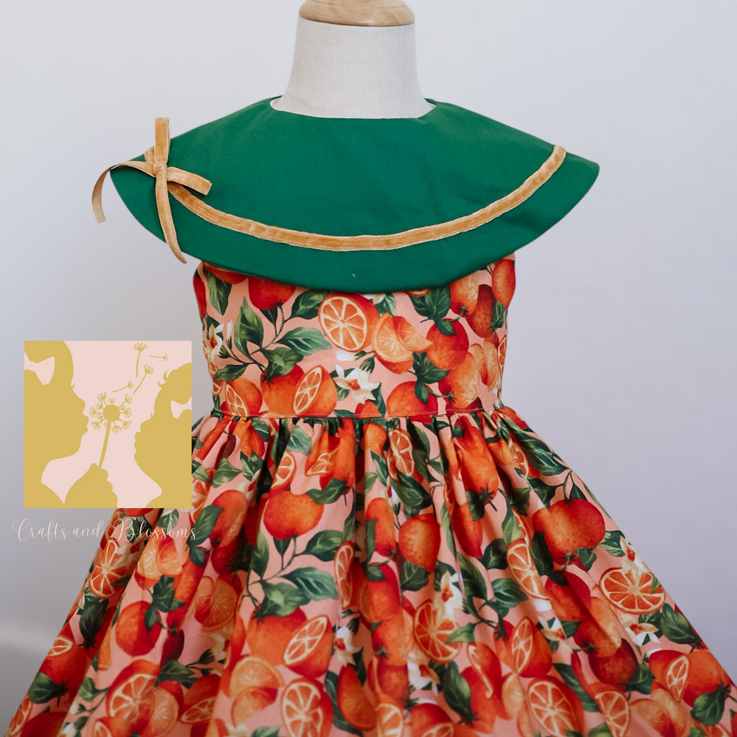 The Clementine Dress (RTS size 7)