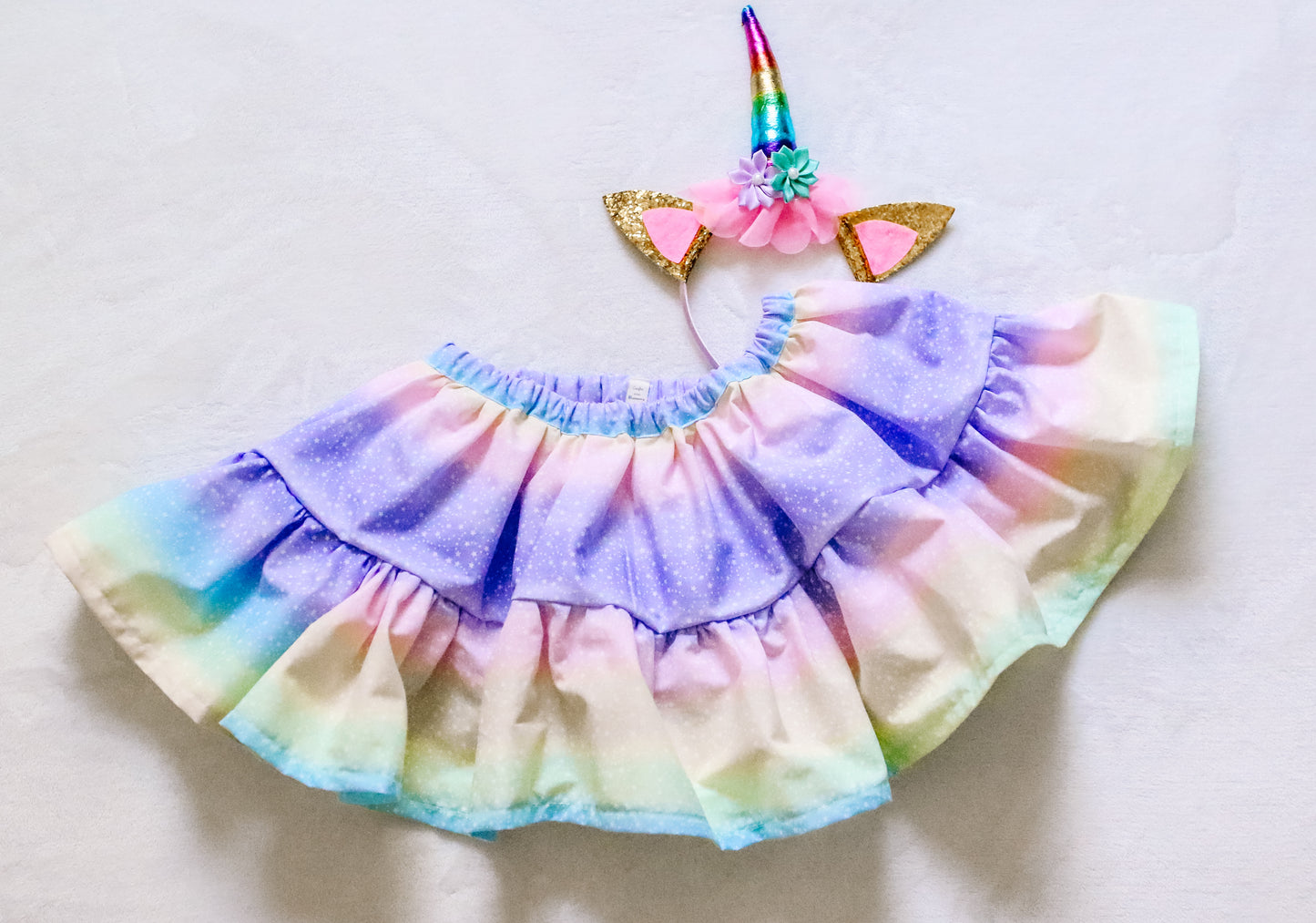 The Stella Skirt-Rainbow