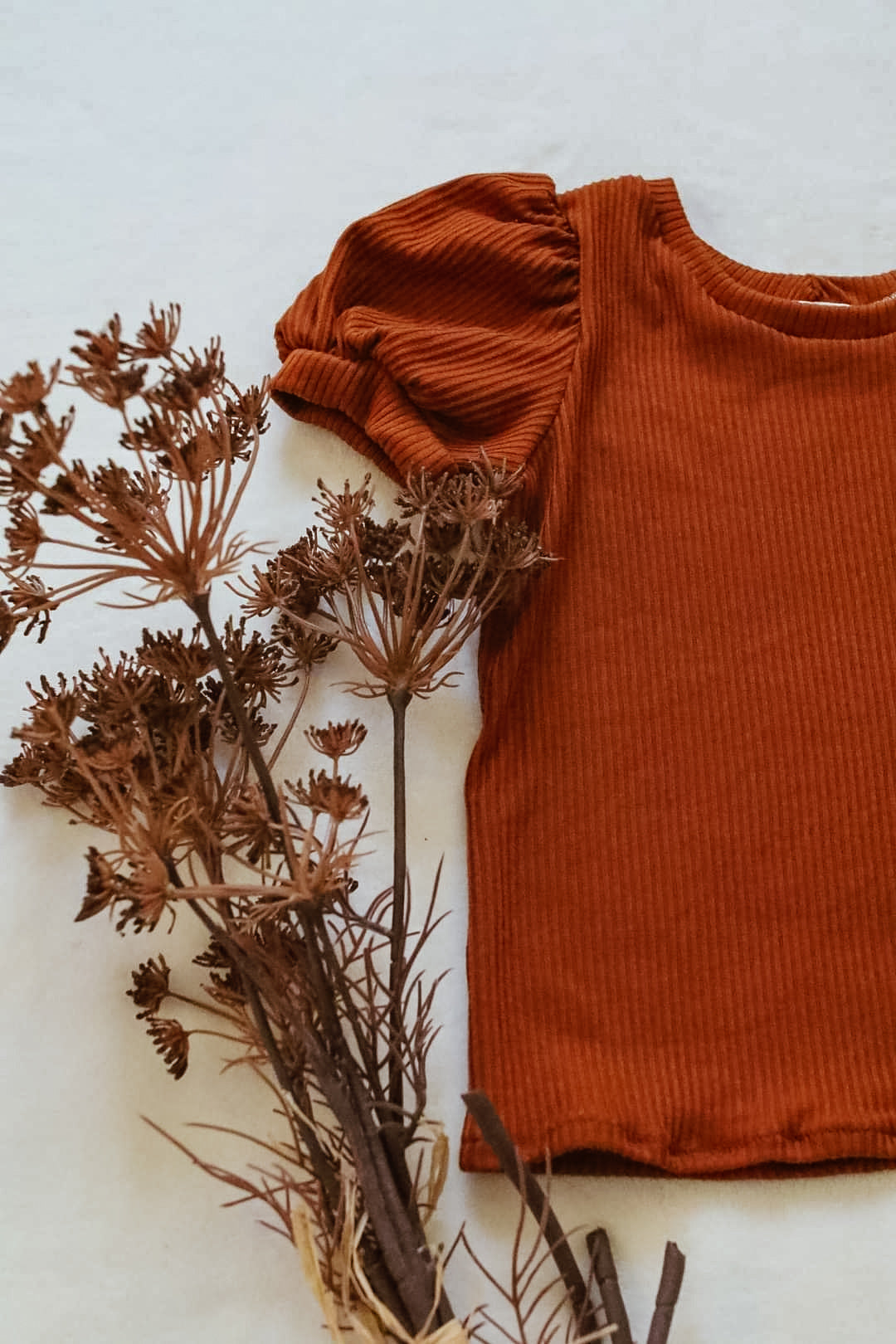 The Emma Blouse- Pumpkin Spice