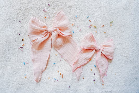 Cotton Candy Fable Bow